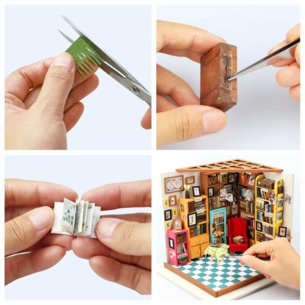 DIY Miniatűr ház - Sam dolgozószobája - Image 11