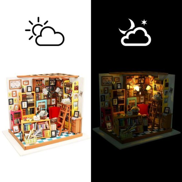 DIY Miniatűr ház - Sam dolgozószobája - Image 4