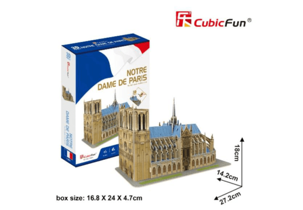 Notre Dame 3D puzzle