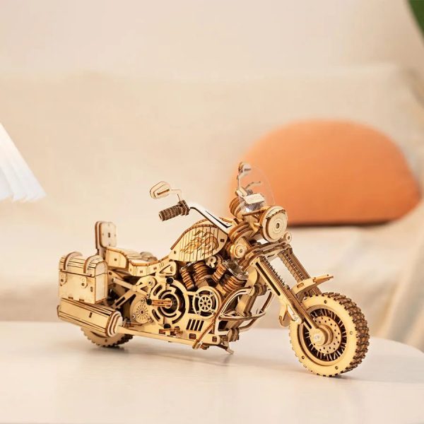 Cruiser motorkerékpár 3D Puzzle - Image 4