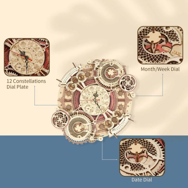 Zodiákus falióra 3D Puzzle - Image 7
