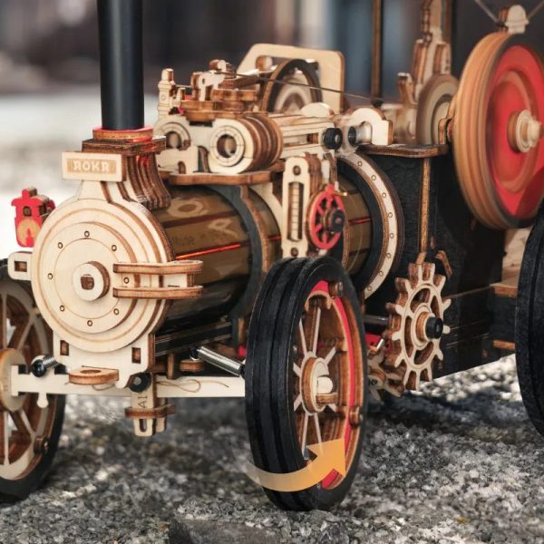 Gőzgép 3D Puzzle mechanikus - Image 2