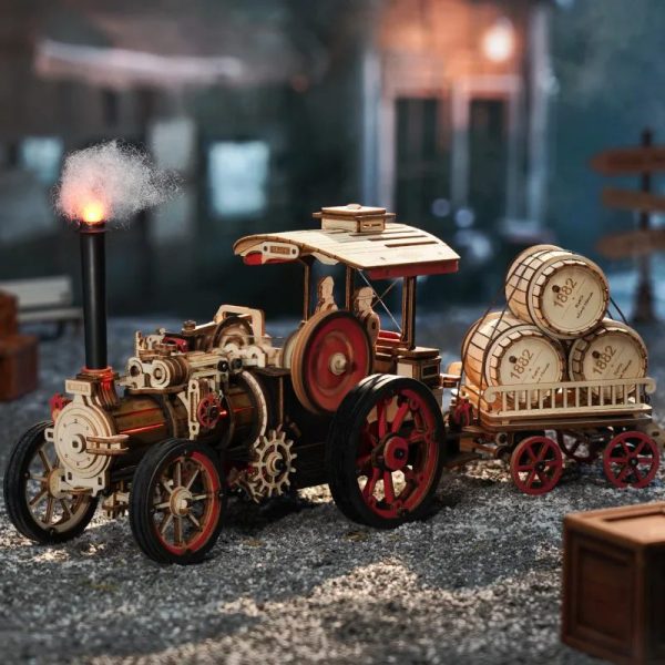Gőzgép 3D Puzzle mechanikus - Image 4