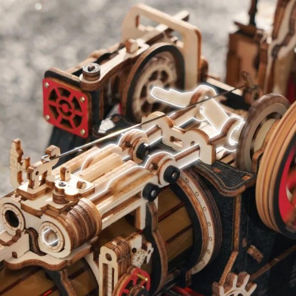 Gőzgép 3D Puzzle mechanikus - Image 7