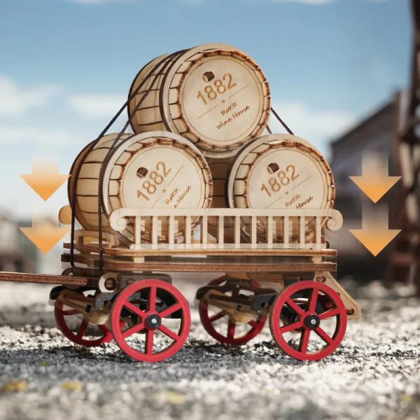 Gőzgép 3D Puzzle mechanikus - Image 9