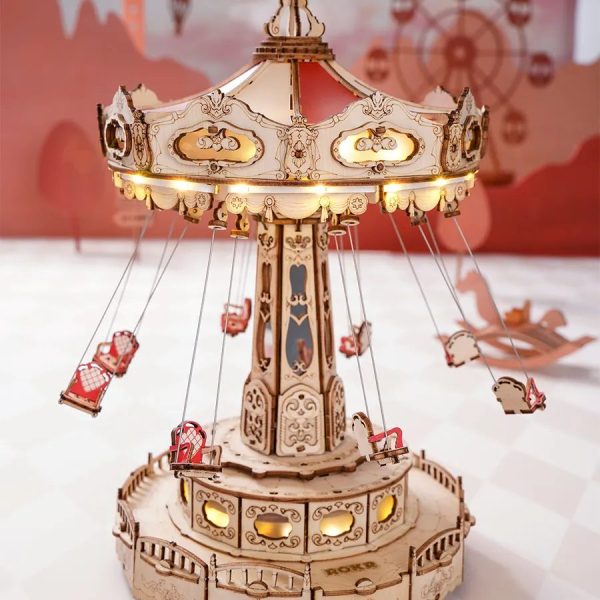 Varázslatos körhinta mechanikus music box - Image 4