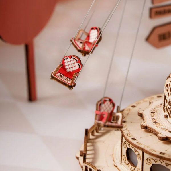 Varázslatos körhinta mechanikus music box - Image 5