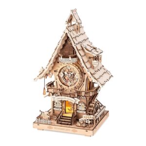 Kakukkos óra 3D Puzzle mechanikus