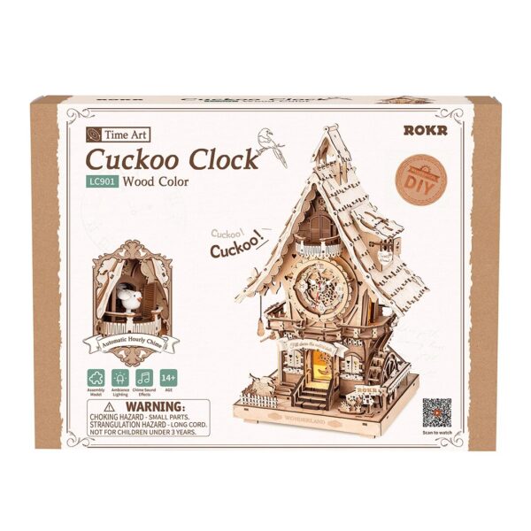 Kakukkos óra 3D Puzzle mechanikus - Image 4