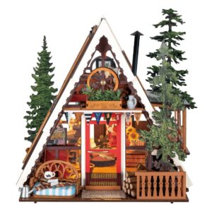 DIY Miniatűr ház A-FRAME faház